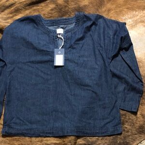 Universal Thread denim blouse in medium